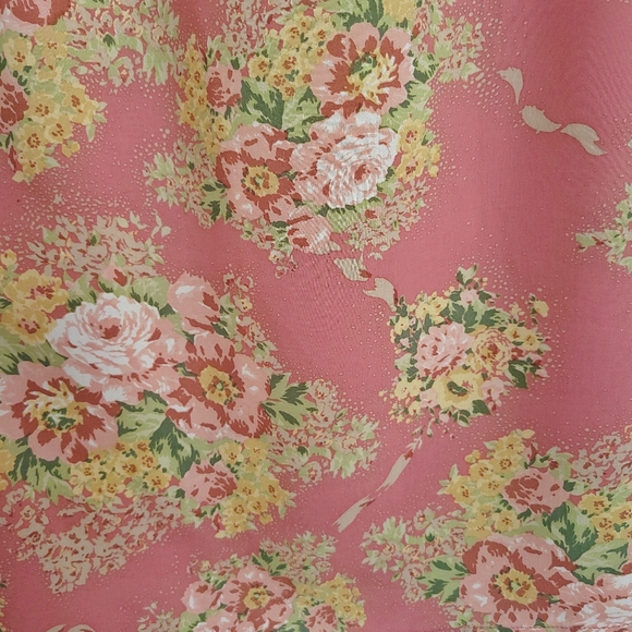 Auguste Bonnie Cottagecore Beachside Milkmaid Floral Prarie Mini Dress - Picture 12 of 16